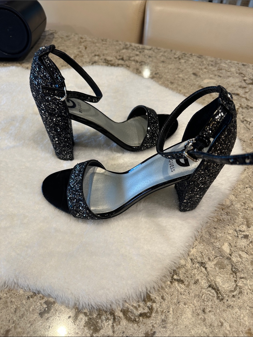 G by Guess sparkle shoes